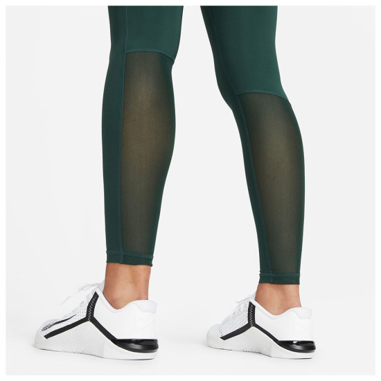 Nike Γυναικείο κολάν Pro Mid-Rise Mesh-Panelled Tights Nike Γυναικείο κολάν Pro Mid-Rise Mesh-Panelled Tights